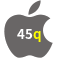 Aplicativo 45q para iOS